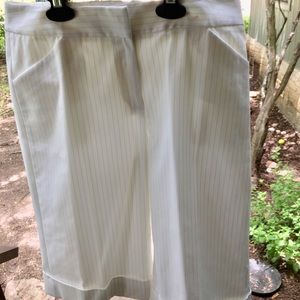 Antonio Melani white cropped shorts 4 - new w/ tag